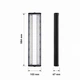 Світильник лінійний LED SULA 100W 6500K IP65 чорний LIGHT SET - изображение 5