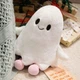 Плюшевое хэллоуинское привидение 30 см мягкая игрушка милый призрак Cute Halloween Ghost с наполнителем из ПП-хлопка - изображение 5