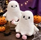 Плюшевое хэллоуинское привидение 30 см мягкая игрушка милый призрак Cute Halloween Ghost с наполнителем из ПП-хлопка - изображение 6