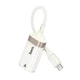 Сетевая карта Ethernet адаптер переходник HOCO UA41B Crystal Type-C-RJ45 100mbps 145мм - изображение 4
