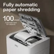 Шредер Deli T080 Автоподача 100 листов 4х12 мм 20 л (6942625416603) - изображение 8