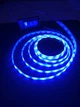 Яркая велосипедная подсветка "Night Rider-RED" | Водозащищенная LED лента 1м в прозрачном силиконе + бокс под Крону Автономная подсветка велосипеда | Синий цвет. - изображение 5