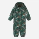 Детский зимний термо слитный комбинезон Reima Puhuri 5100116B-8511 80 см Зеленый (6438557022048) - изображение 1