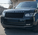 Передняя решетка радиатора (дизайн SVA Black 2019) для Range Rover IV L405 2013-2021 гг - изображение 2