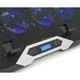 Підставка для ноутбука Ice Coorel K10 10-17" RGB Black (YT35671) - изображение 3