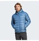Чоловічий пуховик Terrex Multi Light Down Hooded теплий з високим коміром та капюшоном синій S - изображение 2