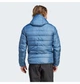Чоловічий пуховик Terrex Multi Light Down Hooded теплий з високим коміром та капюшоном синій S - изображение 3