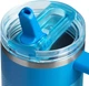 Термочашка Stanley Quencher ProTour Flip Straw Tumbler Azure Fade 1.18л - зображення 4