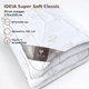 Ковдра літня IDEIA Super Soft Classic 175×210 см, штучний пух, щільність 200 г/м² (8-11787) - зображення 3