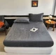 Простынь на резинке с наволочками из велюра Colorful Home 21797 160х200х25 см серая 5263635 - изображение 3