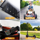 Акумуляторна батарея ECO-WORTHY LiFePO4 12,8V 10Ah 128Wh акумулятор для резервного живлення сонячних систем і кемпінгу з вбудованою BMS та ресурсом понад 3000 циклів - зображення 7