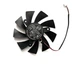 Вентилятор кулер для видеокарты MSI GTX 1650 SUPER AERO ITX Ø83 мм 2-pin HA9015H12F-Z (HA9515H12SF-Z XY-D09015SH)(№82.05) - изображение 2