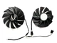 Вентилятор кулер для відеокарти Zotac RTX 4060 Twin Edge 89 мм Apistek GA92S2U (CF9015H12S GFY09215M12SPA) комплект 2 шт (№558.05) - зображення 2