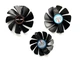 Вентилятор кулер для видеокарты Sapphire RX 5600 5700 XT NITRO FirstD FDC10H12D9-C FD10015M12D (FD10015M12S) комплект 3 шт (№339.05) - изображение 2