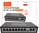 PoE-комутатор Zenwire 1028 10x Ethernet (5904507521714) - зображення 1