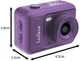 Брелок міні-камера Lexibook Starcam Mini Фіолетовий 25.DJKC76PK (3380743120140) - зображення 4