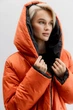Жіноча двостороння зимова куртка з капюшоном Seventeen XXL-3XL Темно-помаранчевий (2000000183428) - изображение 4