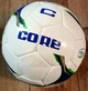 М'яч футбольний CORE-28 SHINY FIGHTER, біло-синьо-зелений - зображення 3