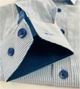 Дитяча сорочка для хлопчика Княжич 128-134/31 см Блакитний Corse 22 slim - зображення 2