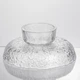 Фруктовница на ножке Ice Textured 20 см с ледяной текстурой стекла Yiwu HP-34-89 (A-051296) - изображение 3