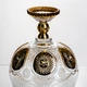 Ваза для фруктов Gold Glass стеклянная 22 см на ножке Yiwu HP-34-140 - изображение 6