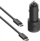 Автомобільний зарядний пристрій Motorola TurboPower 45W Dual Car USB-C + USB-A Black (SJV102-EU) - зображення 4