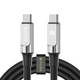 Кабель BAVIN U-CB288-CC SUPER FAST CHARGING 60W Type-C/Type-C 1.2M Black - изображение 1
