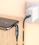 Переходник поворотный 540° USB Type-C M/F Fast Charging (PD3.1 240W 5A/48V) LED Metal Grey (48877) - изображение 11