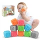Кубики развивающие Tumama Животные, цифры, буквы 10шт TM102 - зображення 3