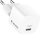 Зарядний пристрій Verbatim 32395 Mini GaN USB-C 20W PD 3.0 Білий (23942323952) - зображення 1