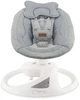 Укачивающий центр MoMi Pearl Grey (электрическое кресло-качалка с поворотом на 360°, Bluetooth, пультом ДУ и питанием от сети/батареек) - изображение 3