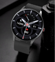 Смарт-часы Lige YK02 Black c тонометром, пульсоксиметром, звонки AMOLED екран, 2 ремешка - изображение 3