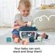Дитячий сортер для малюків Fisher-Price Baby’s First Blocks Navy Fawn відерце з 10 кольоровими кубиками від 6 місяців (SKU-346) - зображення 3