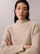 Свитер вязаный женский Calvin Klein 44D365G-NSU(Island Fossil) XS Бежевый (19996241578) - изображение 5