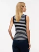 Майка женская Tommy Hilfiger XW08263-DW5(Navy-Rich Cream Stripe) M Синяя (198928098985) - изображение 2