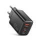 Зарядний пристрій Essager GaN 65W для телефону, планшета, ноутбука, 2 x USB-C+USB-A (ES-X57), чорний - зображення 9