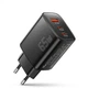 Зарядний пристрій Essager GaN 65W для телефону, планшета, ноутбука, 2 x USB-C+USB-A (ES-X57), чорний - зображення 10