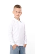 Дитячий однотонний джемпер для хлопчика NoBrand 110 Білий (p-20887-251604) - изображение 1