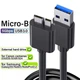 Кабель перехідник USB 3.0 - Micro USB Тип B (M/M), 50 см (48706) - зображення 3