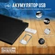 Лампа для чтения LED клипса USB складная белая - изображение 3