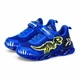 Кросівки дитячі BI&KI для хлопчика сині з LED-підсвіткою на липучці з супінатором розмір 28 (18 см) - зображення 6