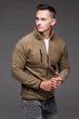 Кофта флисовая R.A. хаки карман на груди 2XL - изображение 2