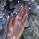 Светодиодная гирлянда Мишура с флеш-эффектом 50 м 1500 LED Холодный белый свет Зеленый провод - изображение 3