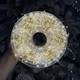 Светодиодная гирлянда Мишура с флеш-эффектом 50 м 1500 LED Теплый белый свет Серебристый провод - изображение 2
