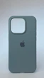 Чохол WAVE Full Silicone Case із захистом 360 по корпусу з внутрішнєю мікрофіброю для iPhone 16 Pro Max Far Peak Blue - зображення 1