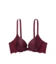 Бюстгальтер Victoria’s Secret Push up Бордовий 34C - изображение 1