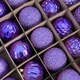 Набір ялинкових новорічних куль "Асорті" 25 шт. Фіолетовий - зображення 2