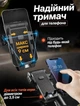 Велоліхтар 4 в 1 велофара на кермо з тримачем телефону Power Bank 3500 мА та вбудованим дзвінок гудком клаксоном 130 дБ передня фара на велосипед самокат та скутер з LED індикатором заряду чорний (FY-330) - изображение 5