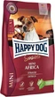 Сухий корм для собак дрібних порід Happy Dog Supreme Mini Africa зі страусом та картоплею, гіпоалергенний, 4 кг - зображення 1