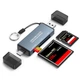 OTG Card Reader 2 в 1 Stone SD/TF Type-C концентратор розгалужувач юсб хаб (ST-SC098) - зображення 5